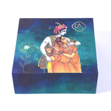 Radhey Krishna Wedding Delights Magnetic Closure Rigid Box