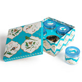 Cerulean Blossoms Dry Fruits & Sweets Rigid Box