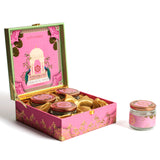 Joyful Multi-Jar Lacquered MDF Rigid Box