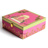 Joyful Multi-Jar Lacquered MDF Rigid Box